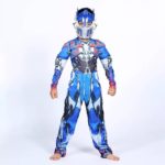 Boy Superhero Kids Muscle TRANSFORMER Costume