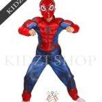Boy Superhero Kids Muscle Spiderman Costume