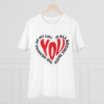 VALINTINE`S LOVE Organic Creator T-shirt - Unisex