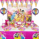 Princess Party Supplies and Decorations for Princess Birthday Party Theme