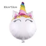 Cute Unicorn Inflatable Balloon Aluminum Foil