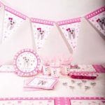 Pink First Tooth Party Decoration