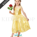 Beauty and The Beast Princess Belle Costume Girls Dress
