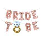BRIDE TO BE Letters Set Foil Balloon For Wedding