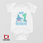 baby shark baby outfit birthday customized baby