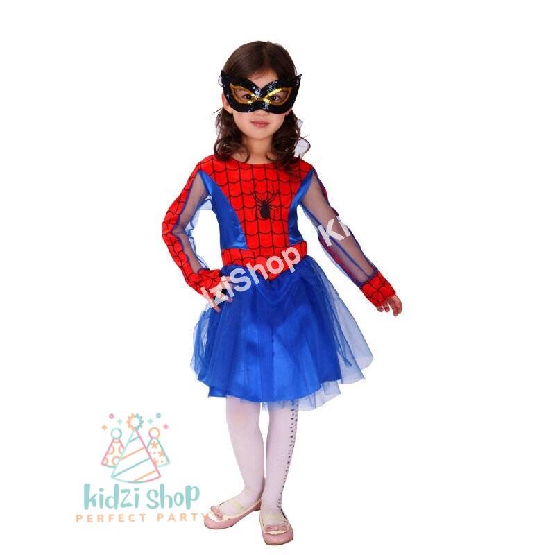 Spider Girl Fancy Dress Costume for Kids - KIDZI SHOP
