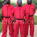 Adult Coverall Jumpsuits Squid Game Costume
