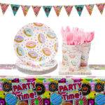 Donuts sweet candy Party Package