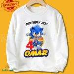Super sonic birthday Custom Hoodies & Sweatshirts
