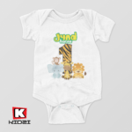 Jungl 1ST birthday long sleeve outfit