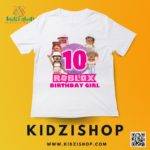 Roblox Girl Birthday Shirt