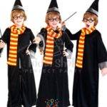 HARRY MAGICIAN COSTUME FOR KIDS PROPS FANTASIA FANCY DRESS
