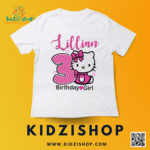 Hello Kitty birthday custom t-shirt